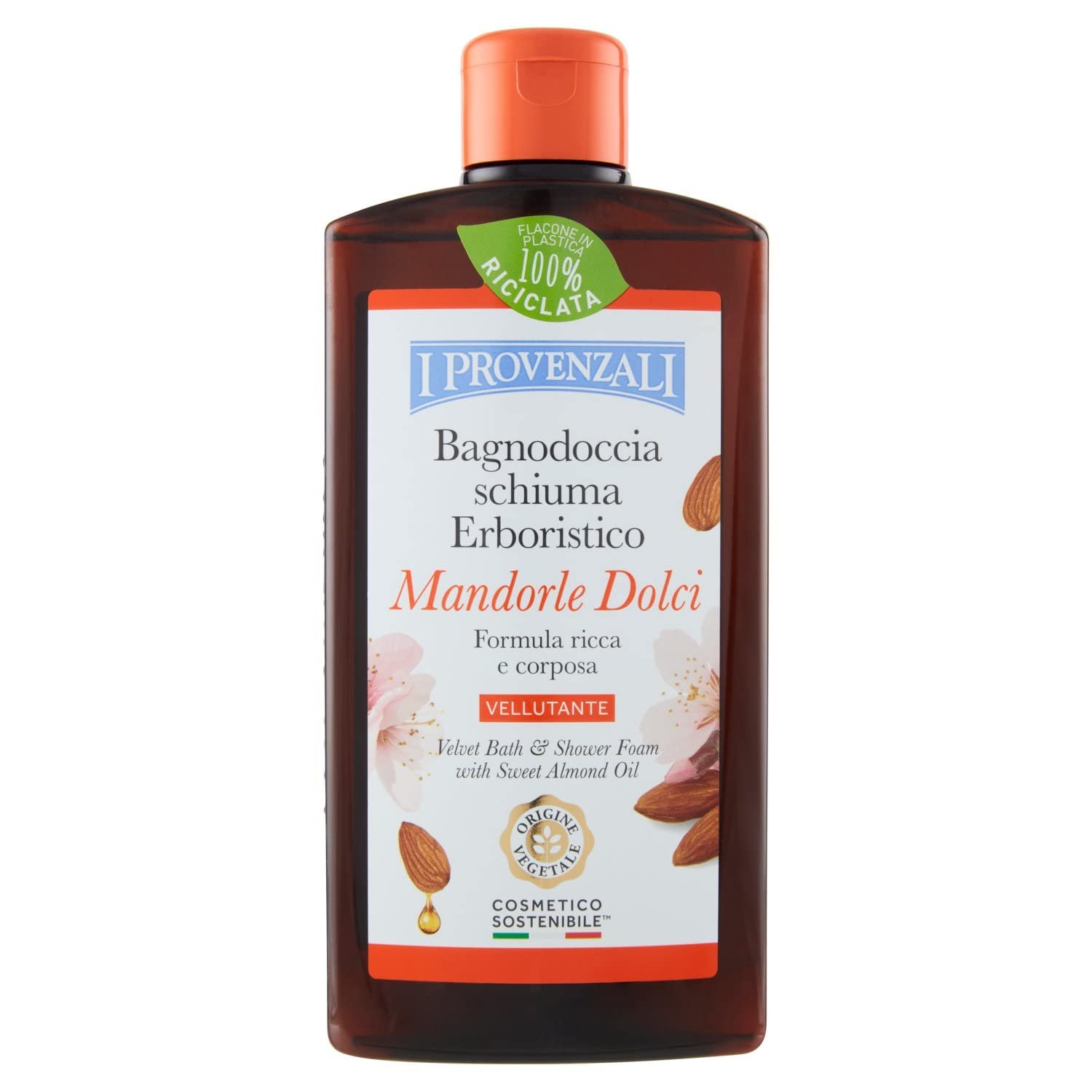 Пена для ванны The PROVENZALI Herbal Bath Foam Масло сладкого миндаля 400 мл, фото №1