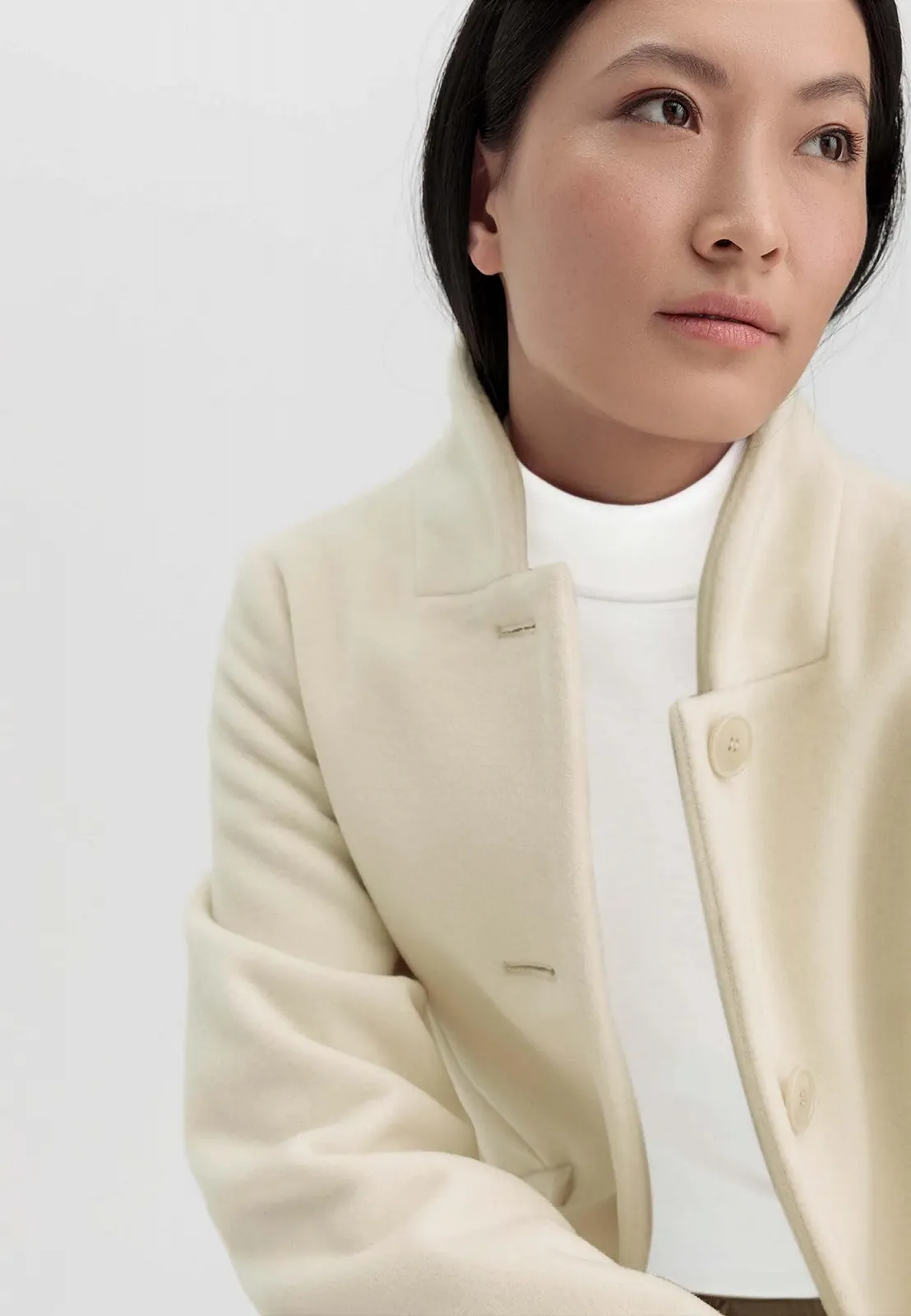 Пальто hessnatur Relaxed Жіноче з чистої органічної мериносової вовни, фото №6 Пальто hessnatur Relaxed Жіноче з чистої органічної мериносової вовни, фото №6