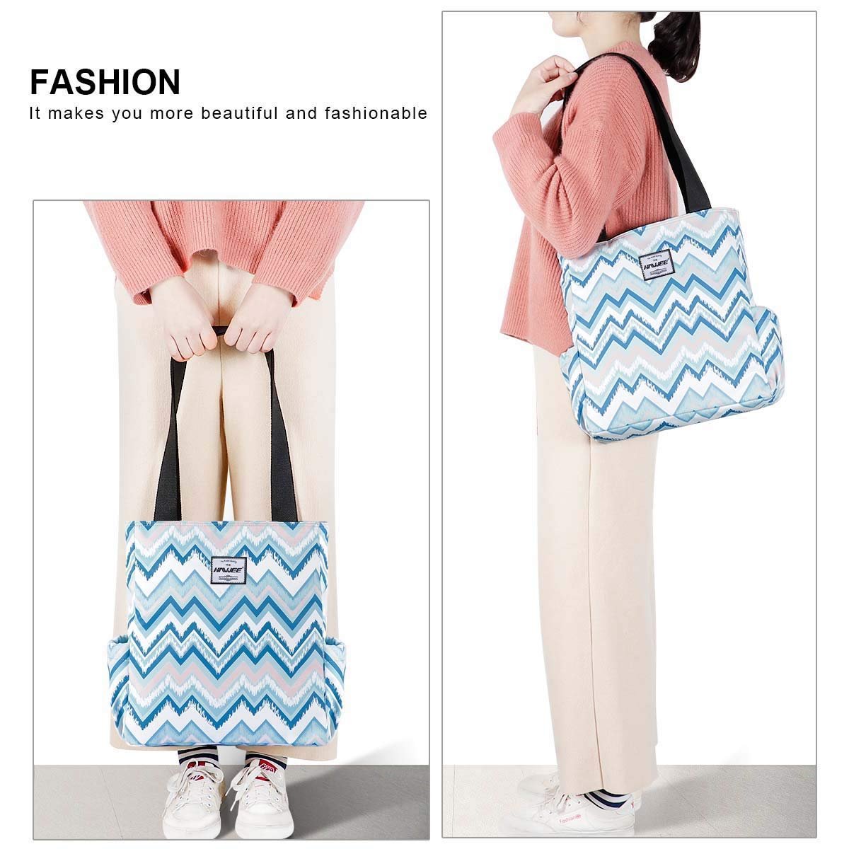 Сумка Hawee Жіноча, Хвиля, Синій, Повсякденна, фото №3