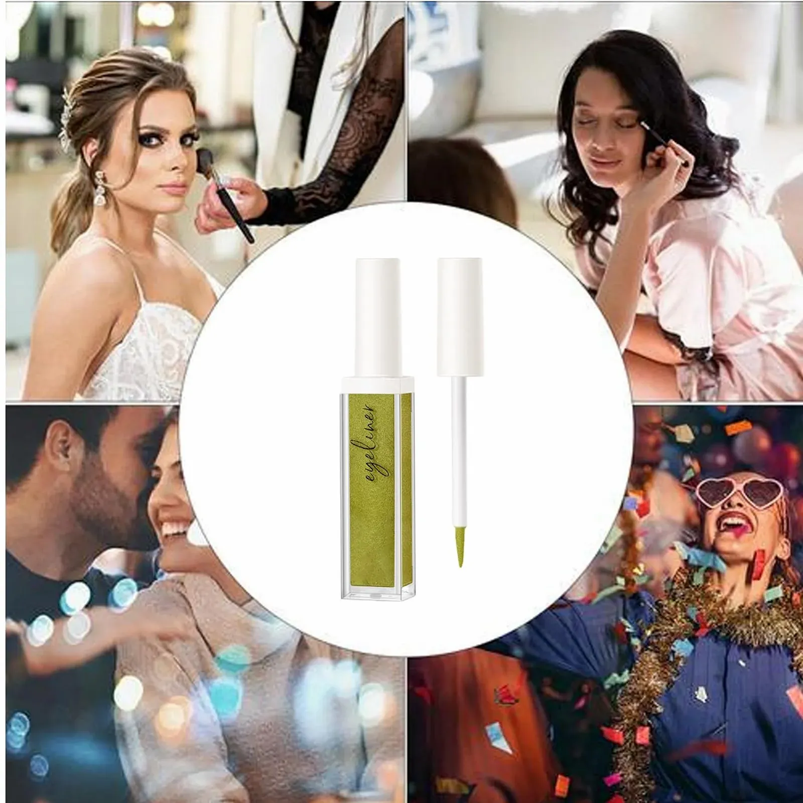 Рідка Підводка для очей Glitzer Блискуча, фото №4 Рідка Підводка для очей Glitzer Блискуча, фото №4