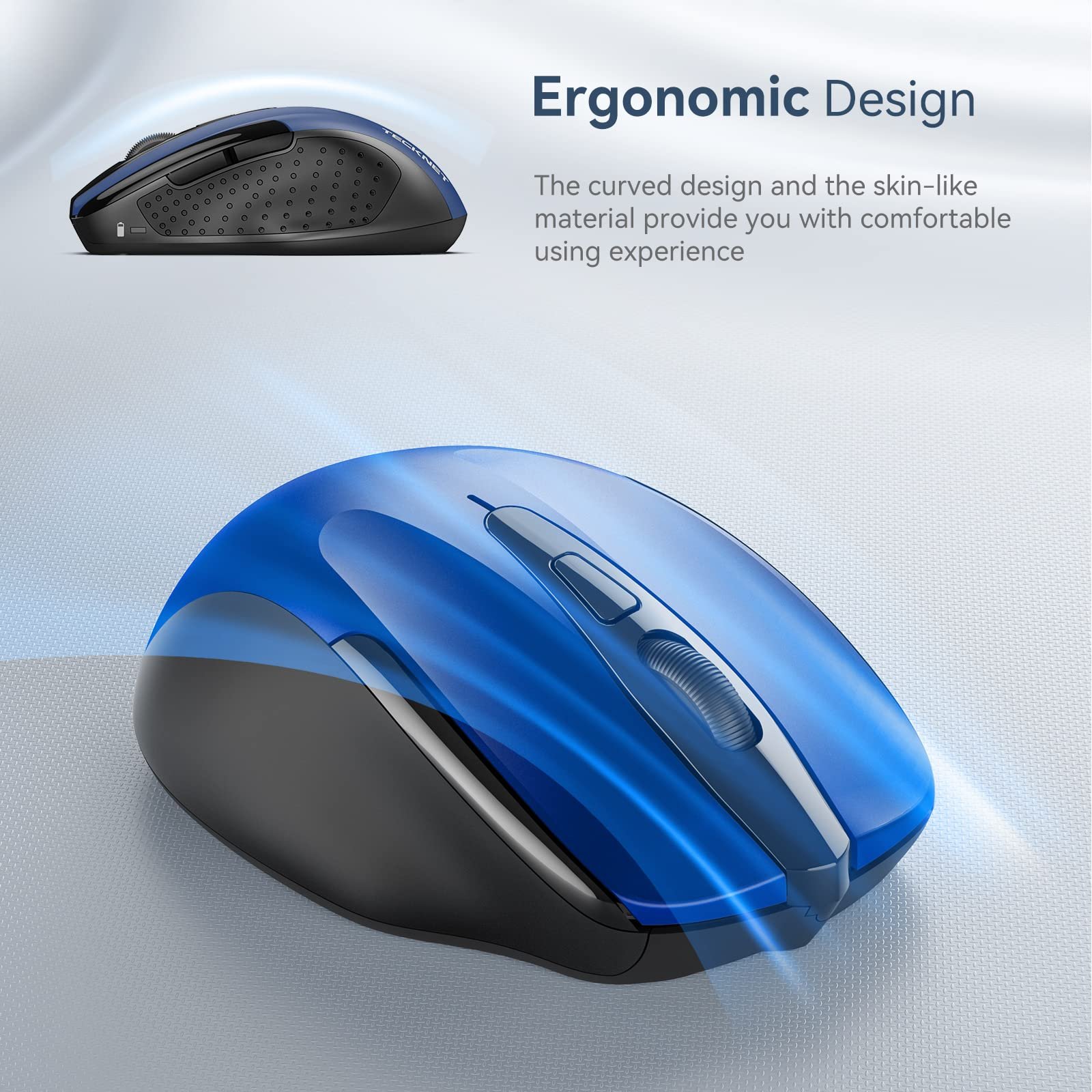 Миша TeckNet Pro 2.4G Truewave Wireless, фото №3