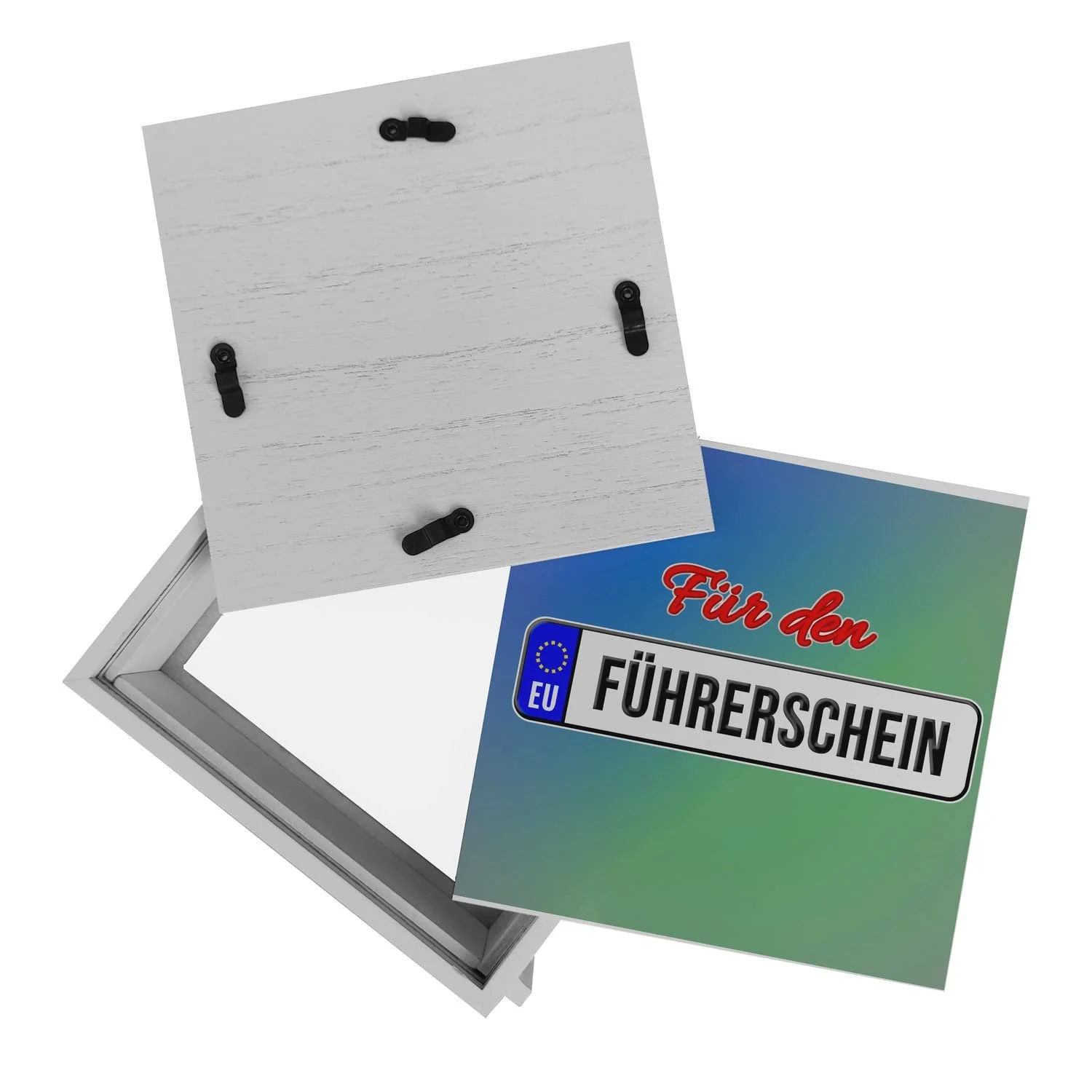 Скарбничка-рамка Ceramic Wooden На водійські права дерево/кераміка, фото №6