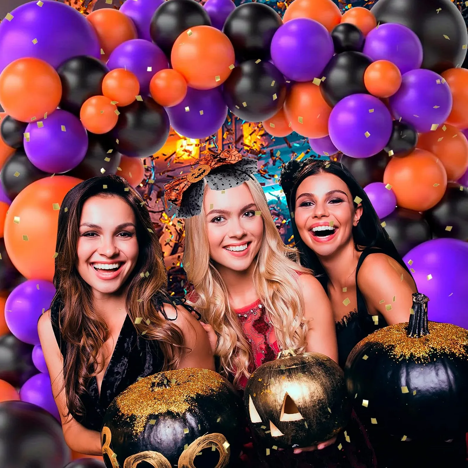 Хэллоуин Обруч для волос Тыква, фото №5 Хэллоуин Обруч для волос Тыква, фото №5