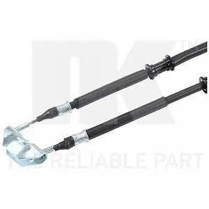 Трос стояночного тормоза NK 9036153 для OPEL VAUXHALL, средний synthetic.ua - Фото 1