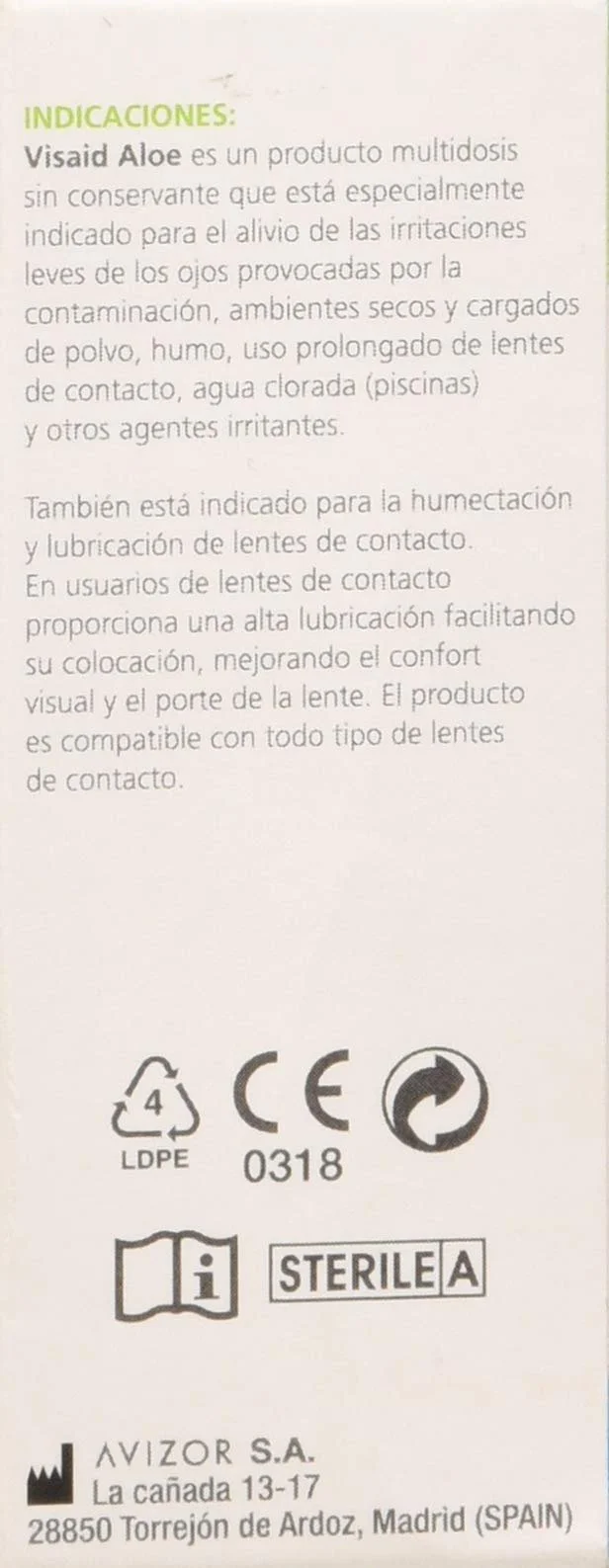 Visaid Aloe 10 мл, фото №3