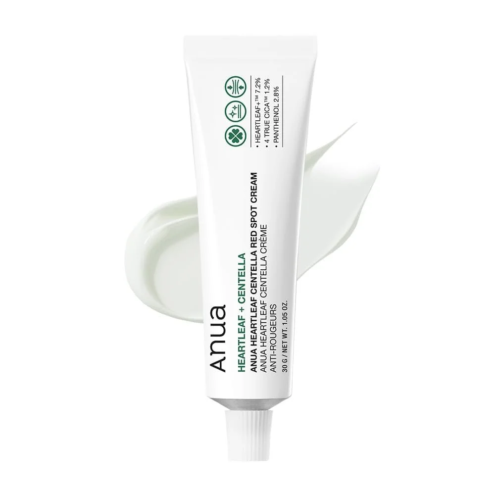 Крем для обличчя Anua Heartleaf Centella Red Spot Cream з ніацинамідом, центеллою та пантенолом некомедогенний, фото №1