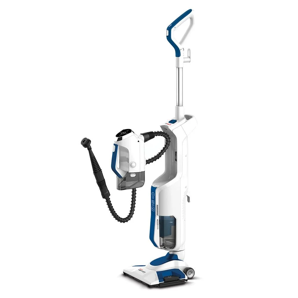 Пароочисник-пилосос POLTI Vaporetto 3 Clean_Blue 1800 Вт 5 кг White/Blue 14 аксесуарів Squishy, фото №8