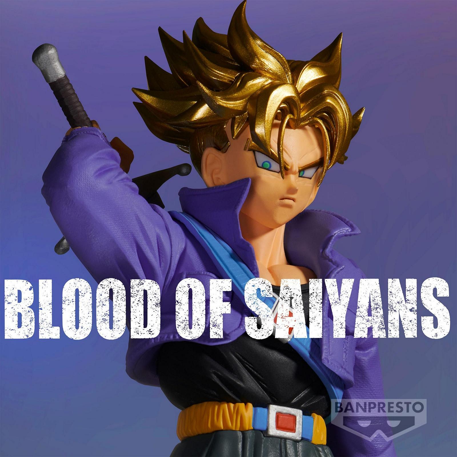 Фігурка Banpresto Dragon Ball Z Super Saiyan Trunks Blood Of Saiyans 17 см, фото №7