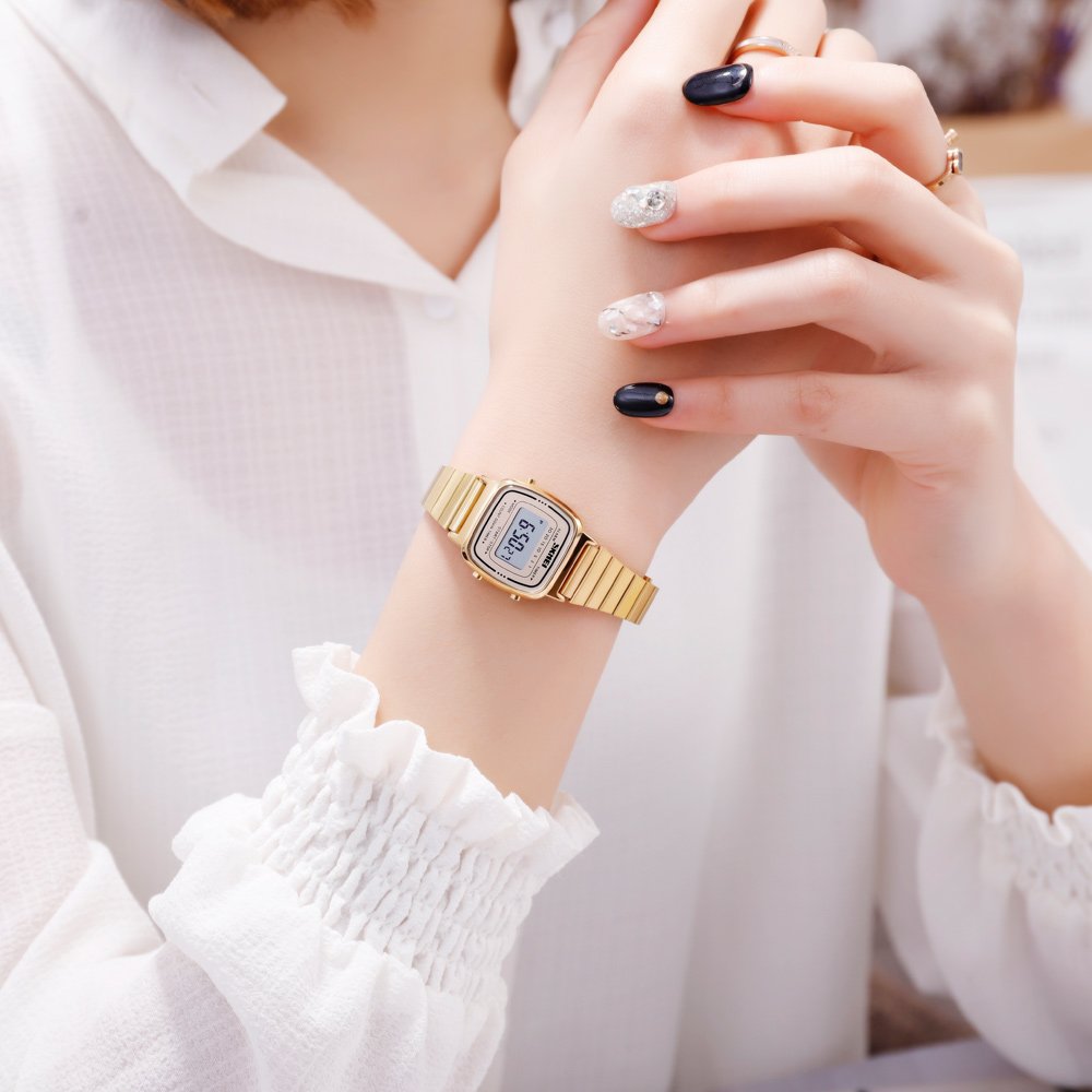 Годинник Skmei 1901SGD Gold Steel SALE, фото №3