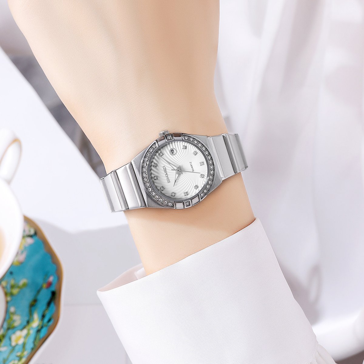 Годинник Skmei 2342SI Silver, фото №3