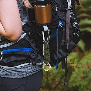 Брелок Paracord з карабіном synthetic.ua - Фото 1