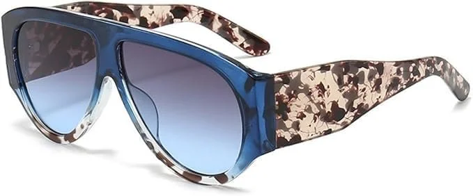 Вінтажні сонцезахисні окуляри / Овальна форма / UV400 / Для чоловіків і жінок, фото №1