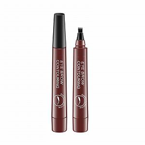 Олівець для брів Tattoo Pen Waterproof Auburn Brown - Фото 1