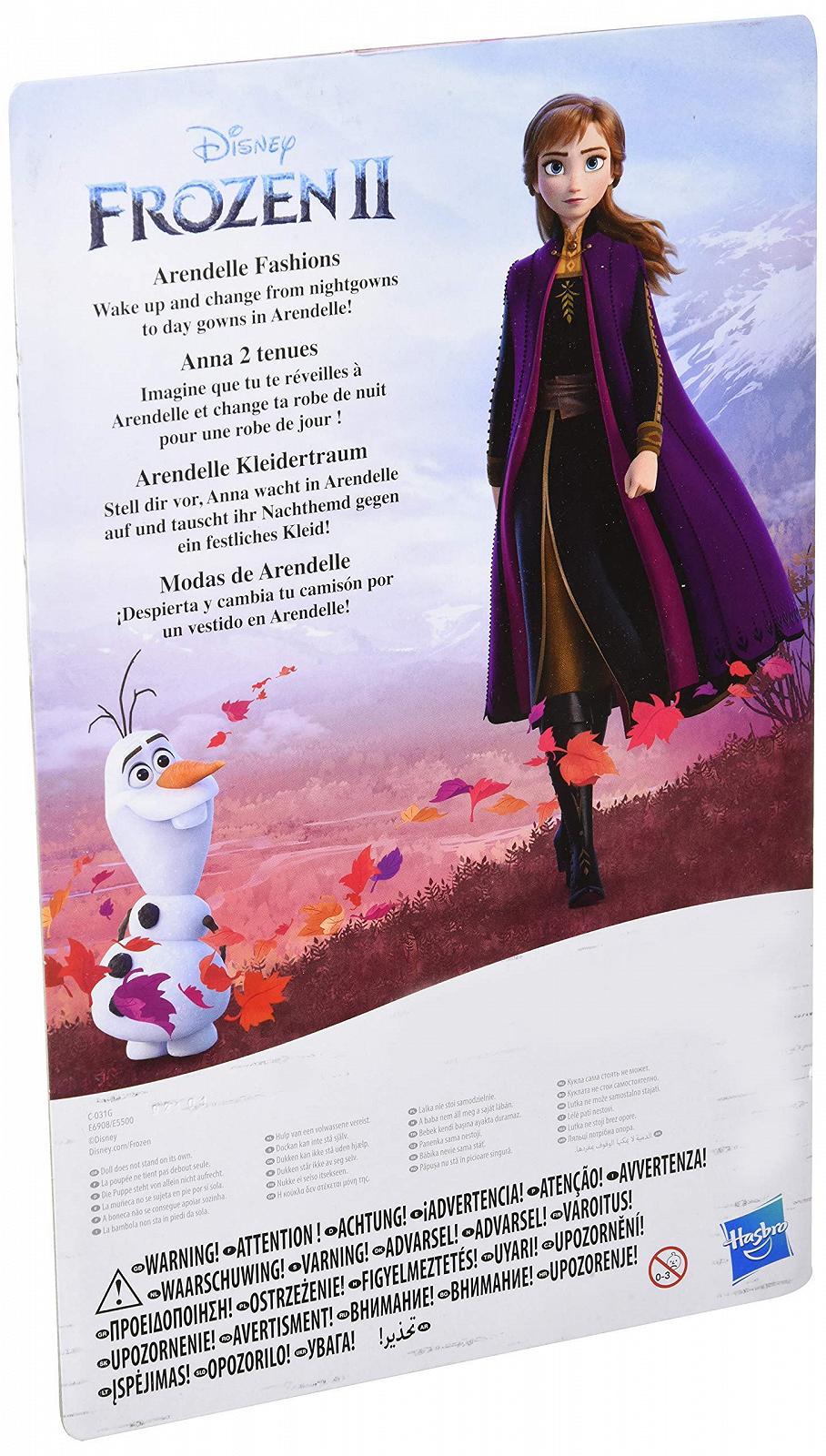 Hasbro Disney Frozen 2 Fashion + Extra Anna Multi-Colour E6908EU4E5500, фото №3 Hasbro Disney Frozen 2 Fashion + Extra Anna Multi-Colour E6908EU4E5500, фото №3