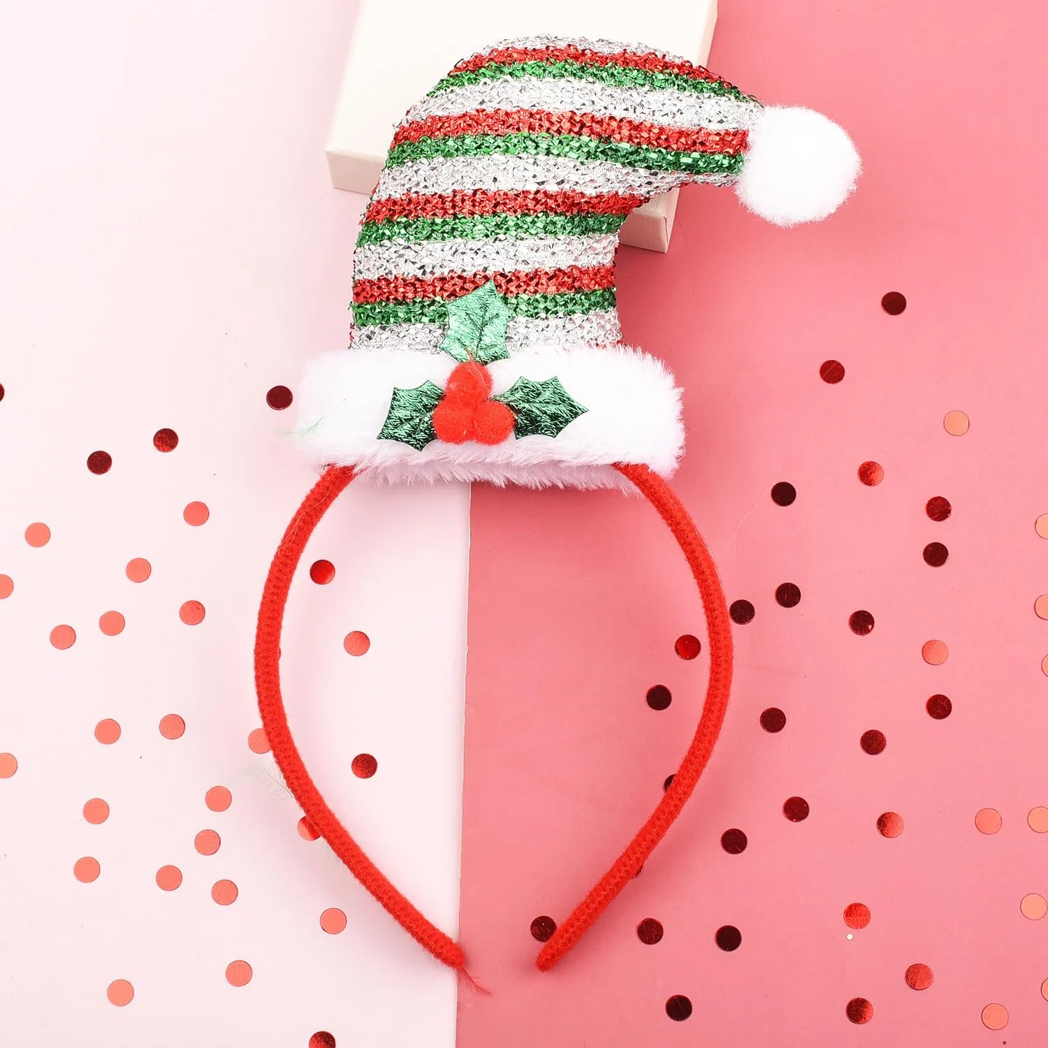 Набір Різдвяних обручів MEISH, 6 штук, фото №4