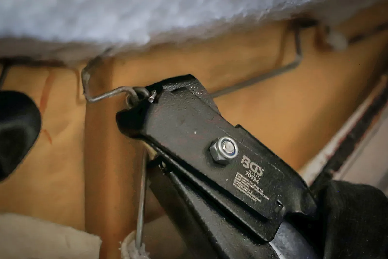 Плоскогубці BGS 70334 для оббивки / для огорожі 185 мм, фото №6