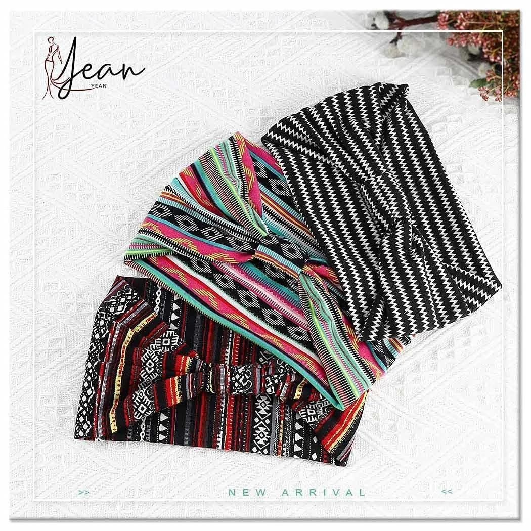 Пов'язка на голову Yean широка Богемна Жіноча, фото №3 Пов'язка на голову Yean широка Богемна Жіноча, фото №3