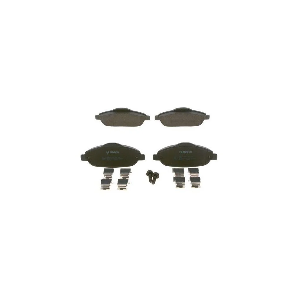 Комплект гальмівних колодок, дискове гальмо BOSCH 0 986 494 261 для CITROËN PEUGEOT, фото №1