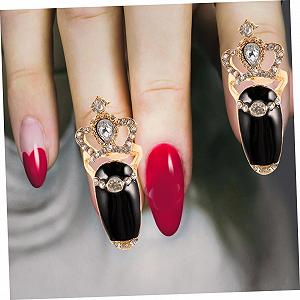 12 шт. Аксессуары для ногтей для гламурного маникюра. Украшения для вечеринок и особых случаев synthetic.ua - Фото 1