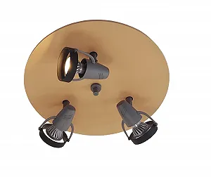 Спот Niermann Standby Peach Fuzz 3 x GU10 макс. 35 Вт - Фото 1