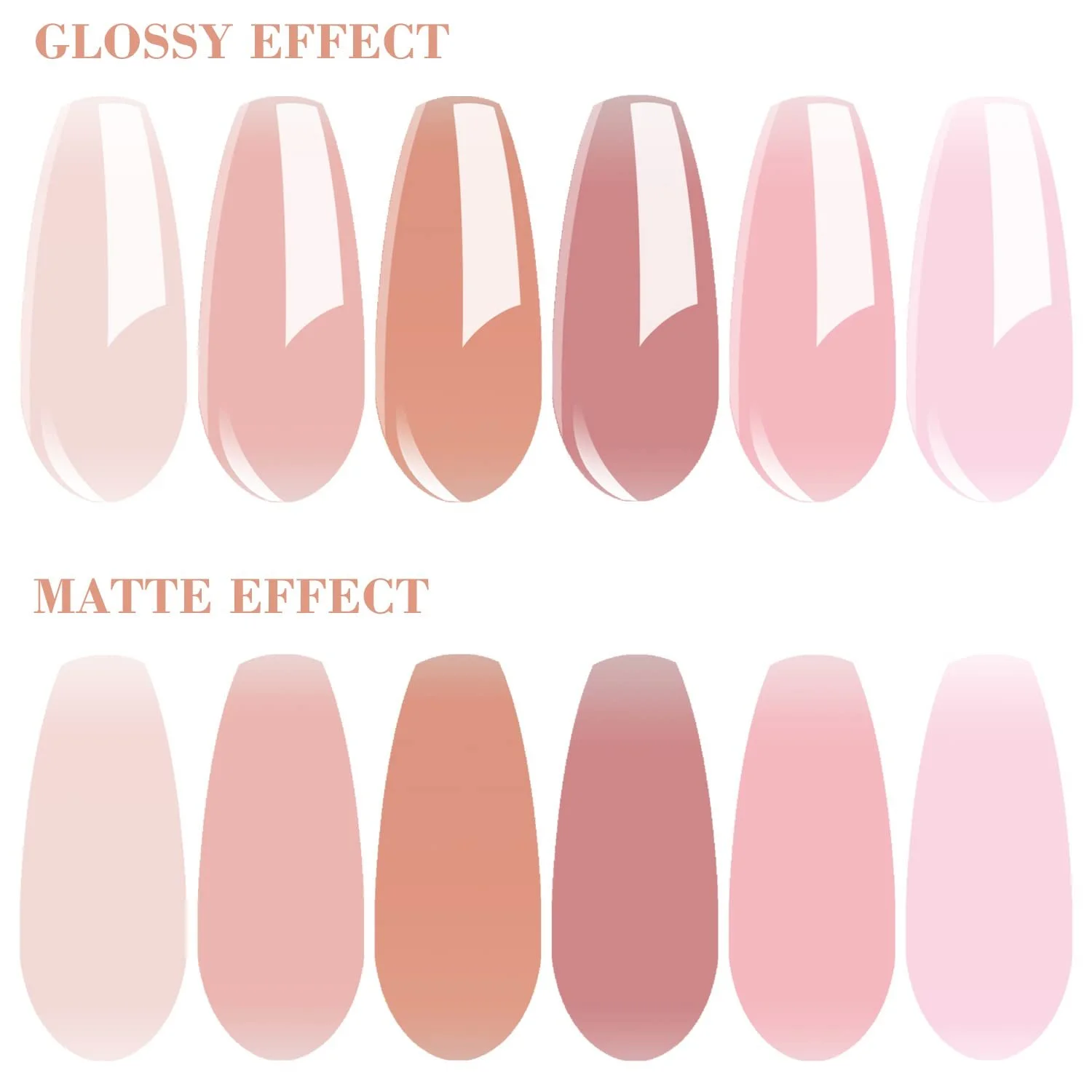 Гель-лак Vishine Jelly Nude Pink Transparent Colours Прозорий рожевий, фото №6