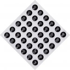 Набір Стрази Блискучі Різнокольорові Самоклеючі 8 мм, 288 шт synthetic.ua - Фото 1