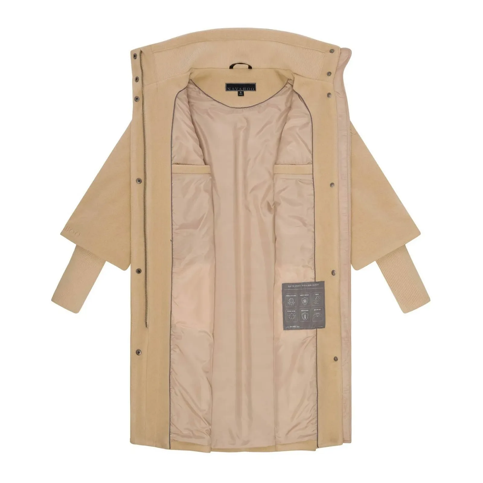 Перехідне пальто Navahoo N049 Жіноче, фото №5
