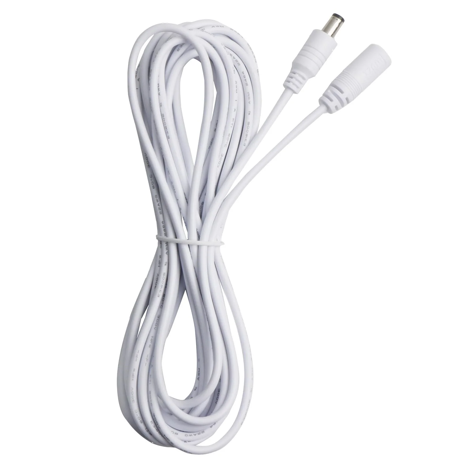 DC-подовжувач 6 м Сумісний з Philips HUE Lightstrip Plus V3 / V4 Білий, фото №1