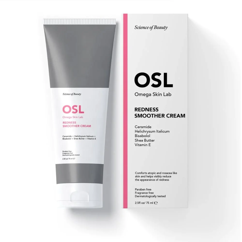 Крем OSL Omega Skin Lab OSL Redness Smoother Cream проти почервонінь тонуючий зволожуючий 75 мл, фото №1 Крем OSL Omega Skin Lab OSL Redness Smoother Cream проти почервонінь тонуючий зволожуючий 75 мл, фото №1