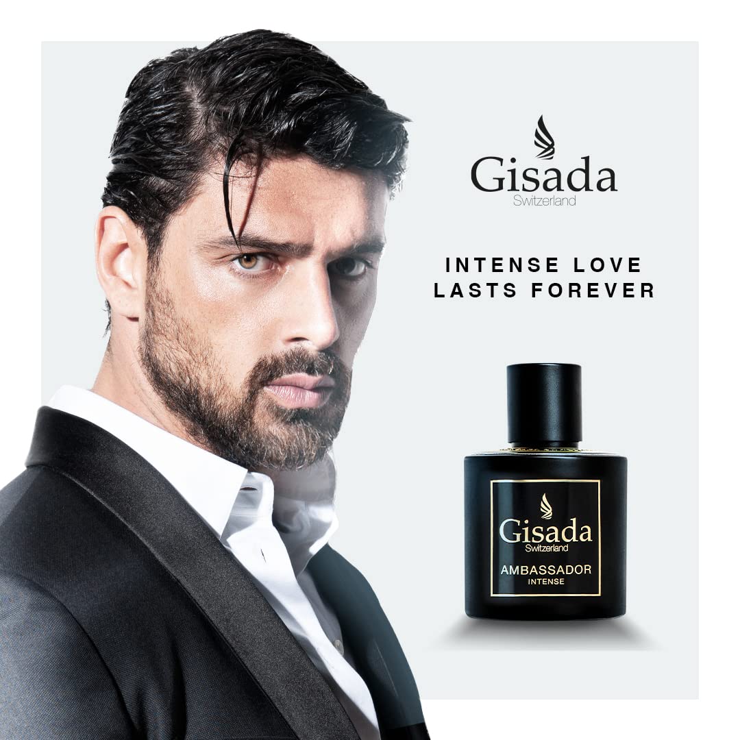 Gisada Ambassador Intense Набор Парфюмерная вода 50 мл и Гель для душа 100 мл Пряный, Свежий Мужской Аромат, фото №5