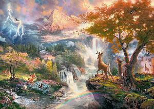 Пазл Schmidt Spiele Thomas Kinkade Disney Bambi 59486 1000 элементов - Фото 1
