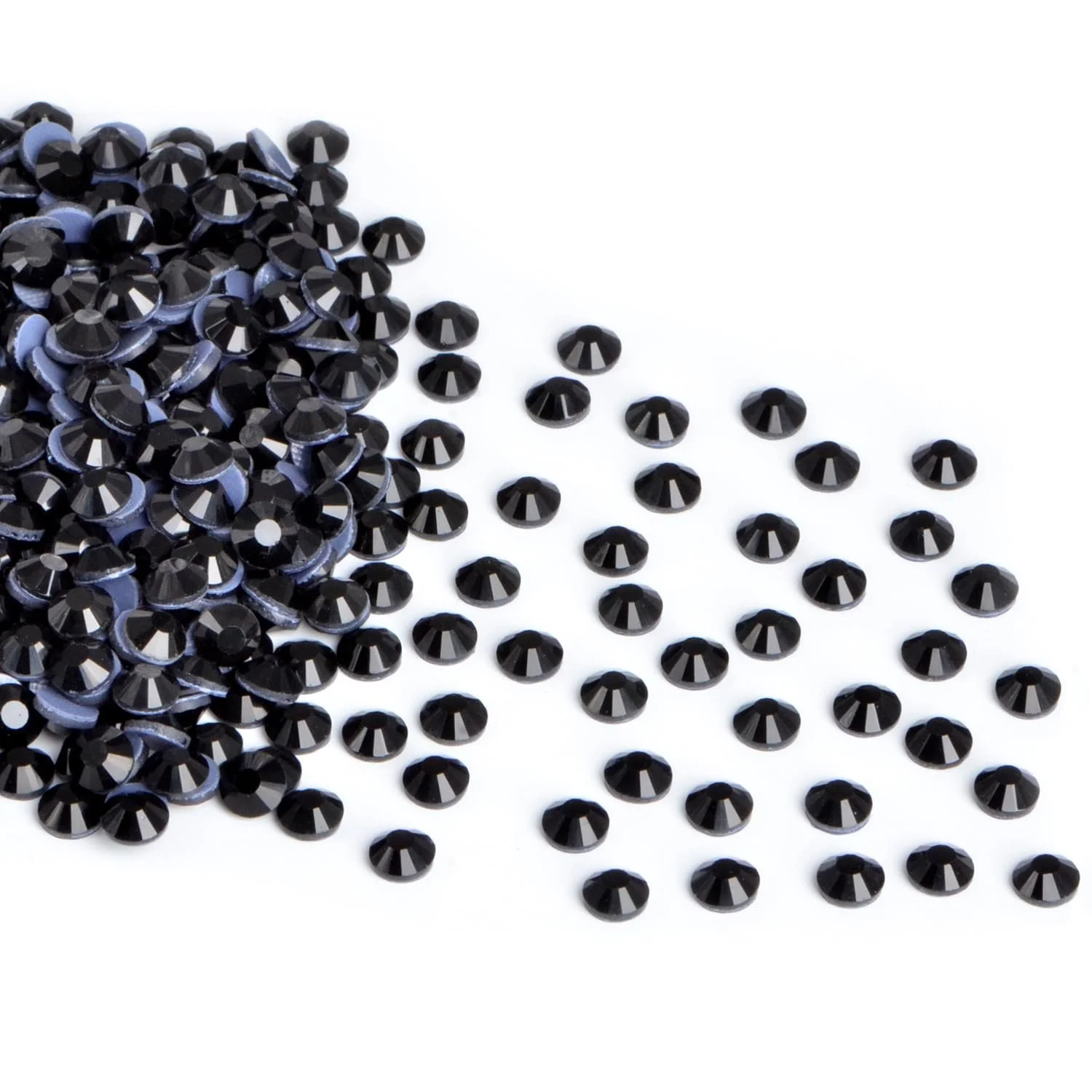 Стразы Круглые SS20 Чёрный 1440шт, фото №3