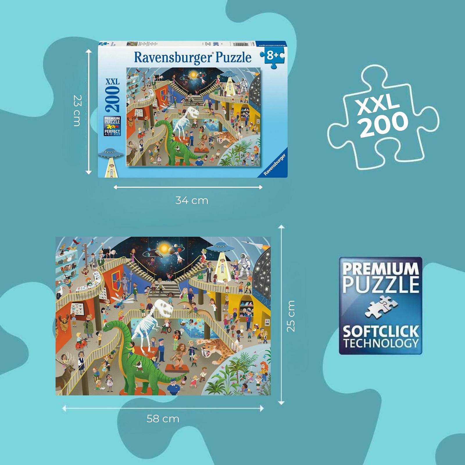 Дитячий пазл Ravensburger In the Natural History Museum 12004053 200 елементів XXL, фото №3