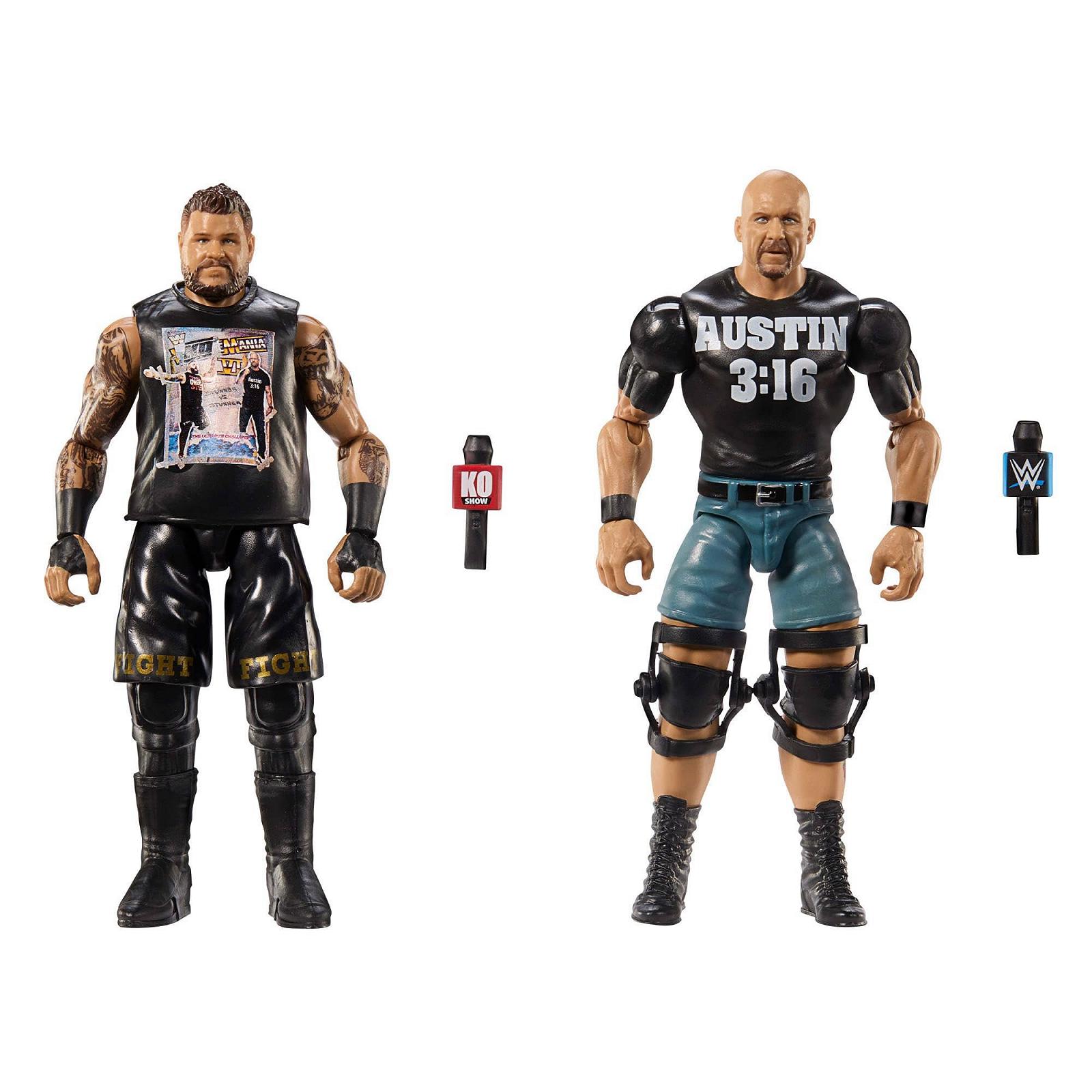Набор фигурок Mattel WWE Series #20 Stone Cold Steve Austin против Kevin Owens, фото №1