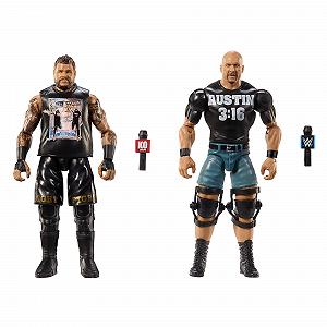 Набір фігурок Mattel WWE Series #20 Stone Cold Steve Austin проти Kevin Owens - Фото 1