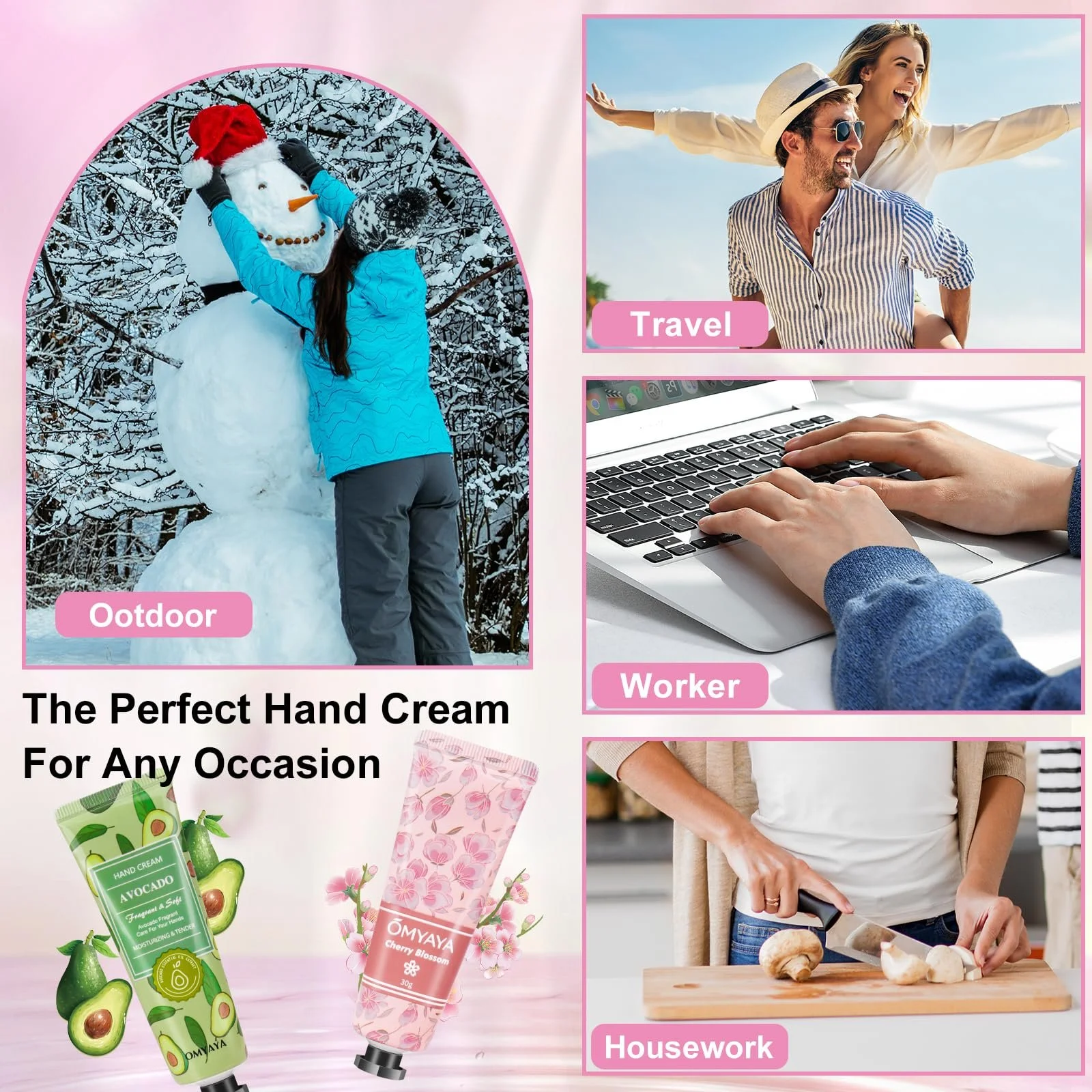 Набір кремів для рук 21 шт, Міні-крем для рук Жіночий подарунковий набір, фото №6