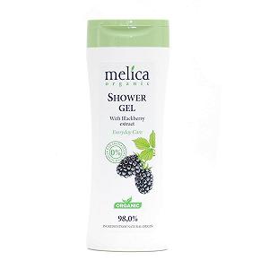Гель для душу MELICA Organic 98% Natural з екстрактом ожини без SLS, парабенів, барвників для всіх типів шкіри, 250 мл - Фото 1