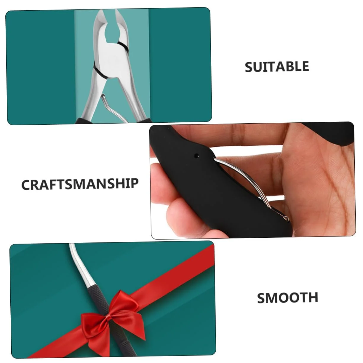 Кусачки для ногтей PACKOVE для маникюра и педикюра, прочный инструмент для ухода, фото №7