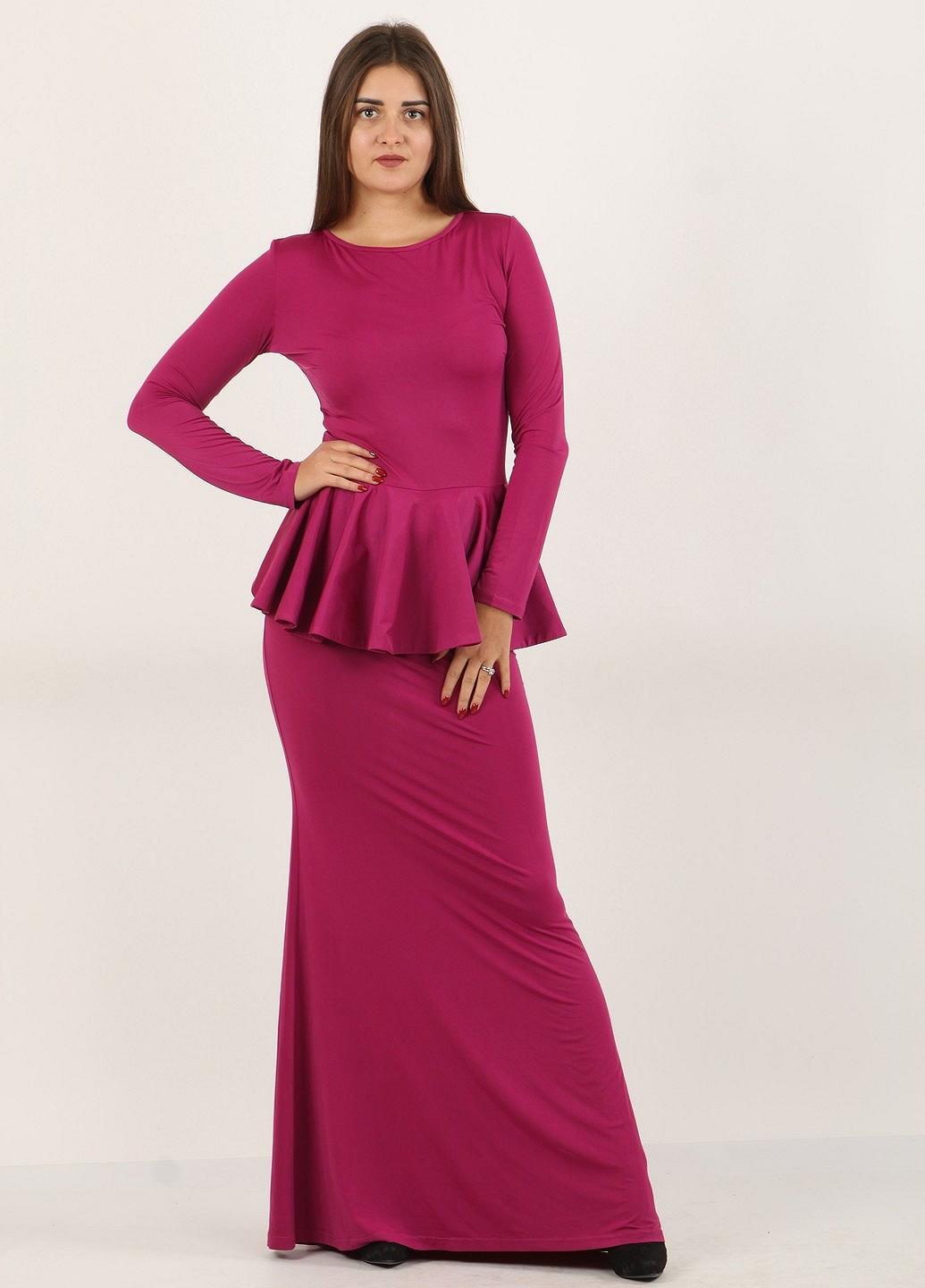 Платье MOZAH S Малиновый (ND-20013-Crimson), фото №2