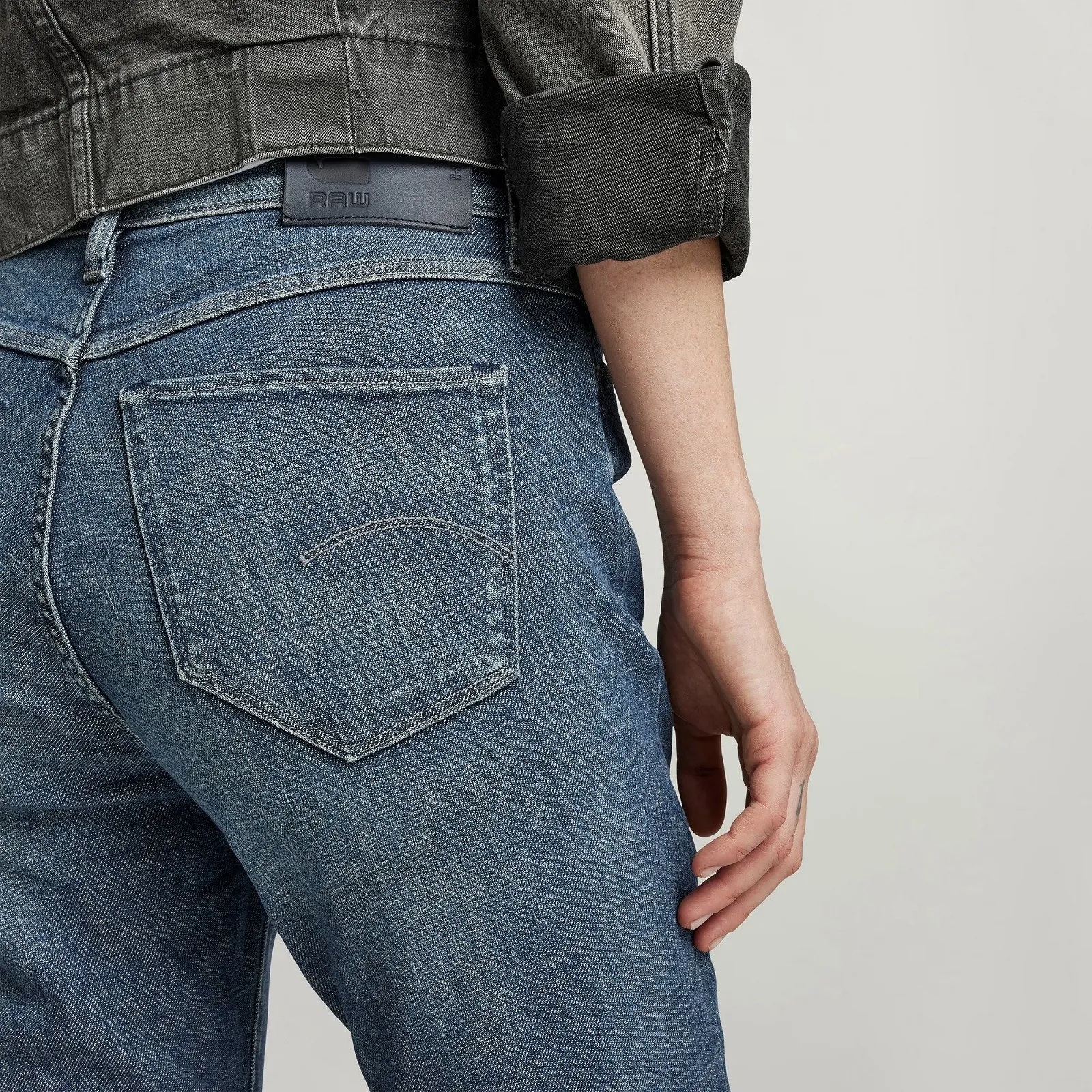 Женские джинсы G‑Star Shape Skinny Boraki Superstretch Faded Blues - 30, фото №3