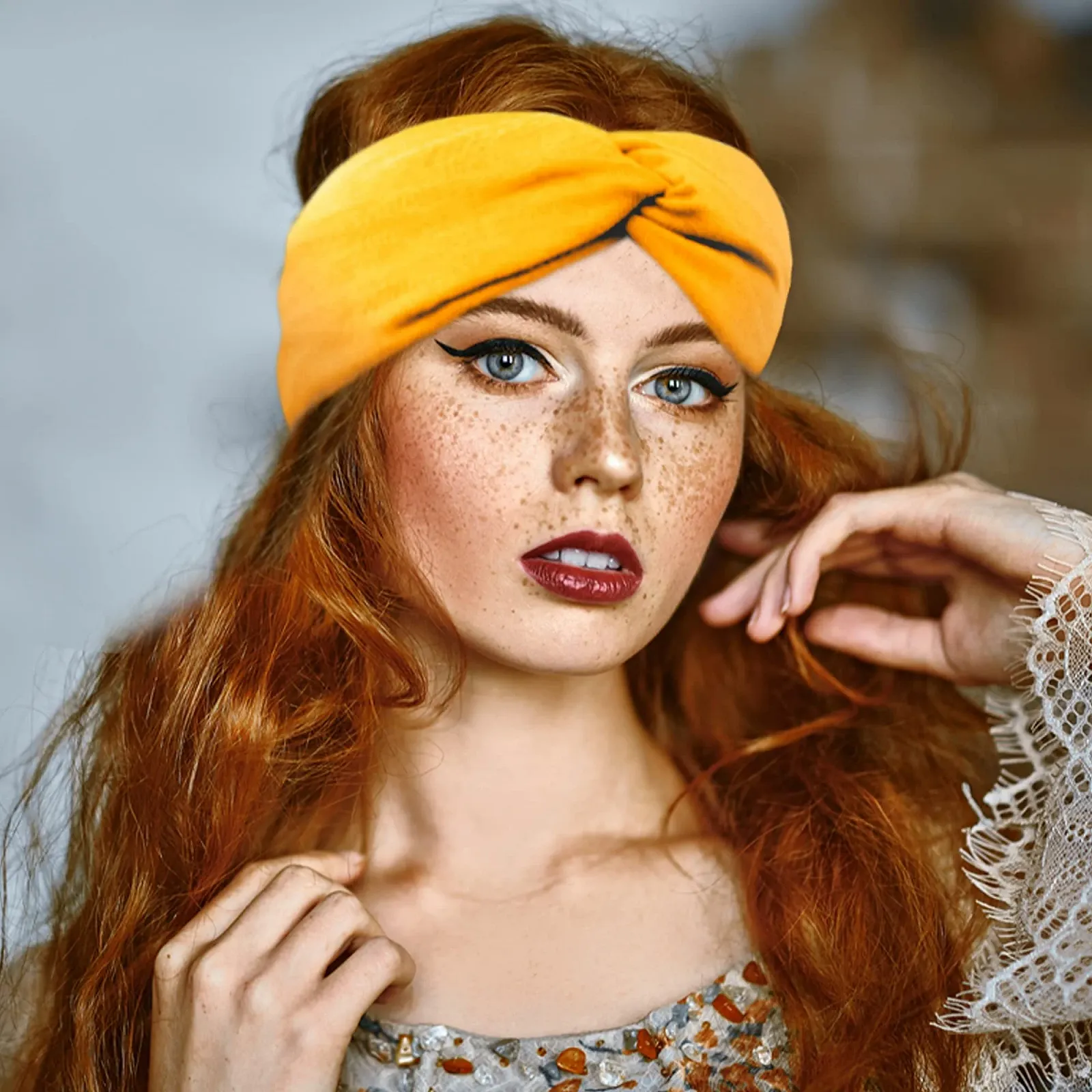 Повязка на голову FEQO, фото №6 Повязка на голову FEQO, фото №6