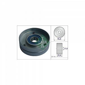 Ролик натяжной поликлинового ремня INA 531 0751 30 для AUDI SKODA VOLVO VW - Фото 1