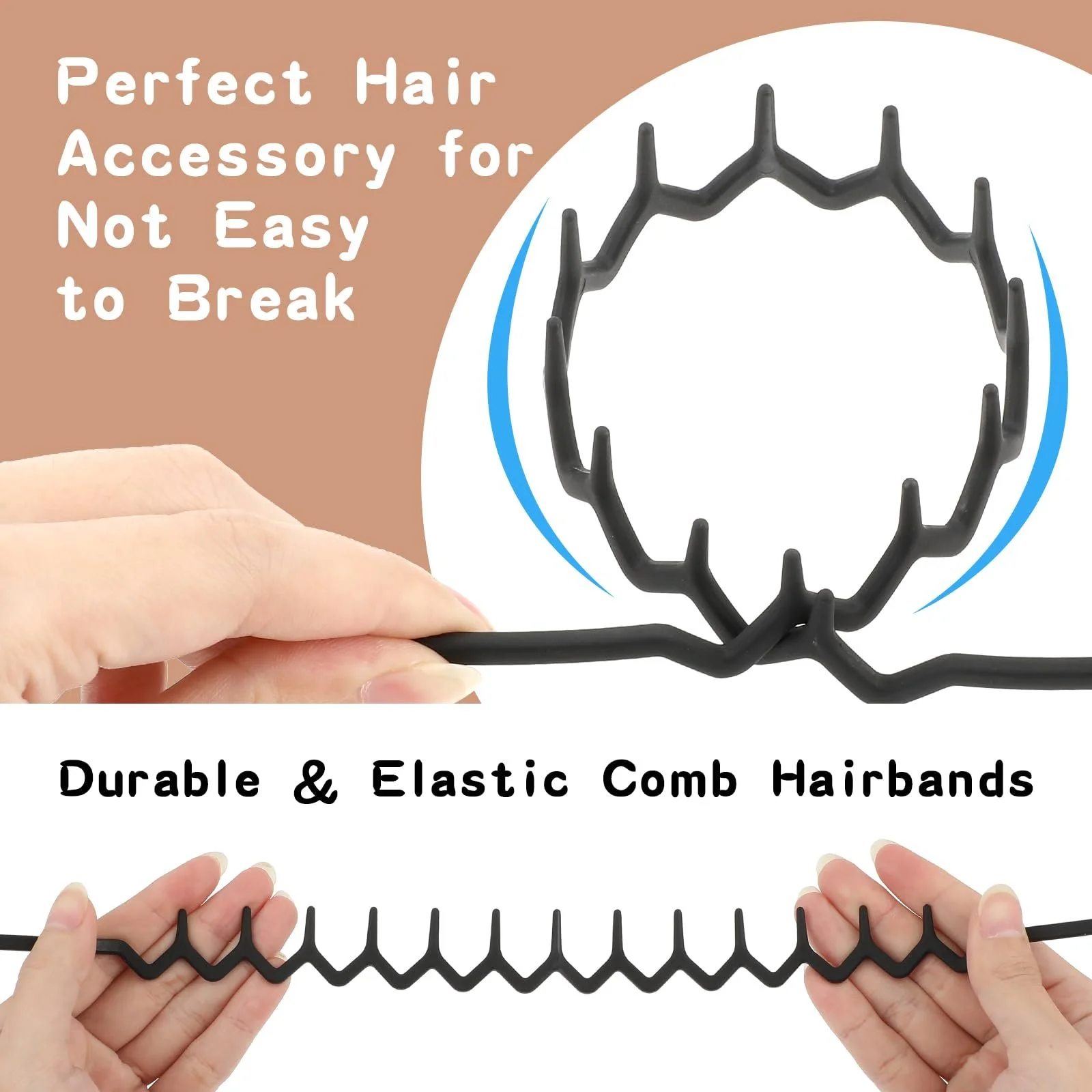 Набор обручей на голову 8 шт., фото №4