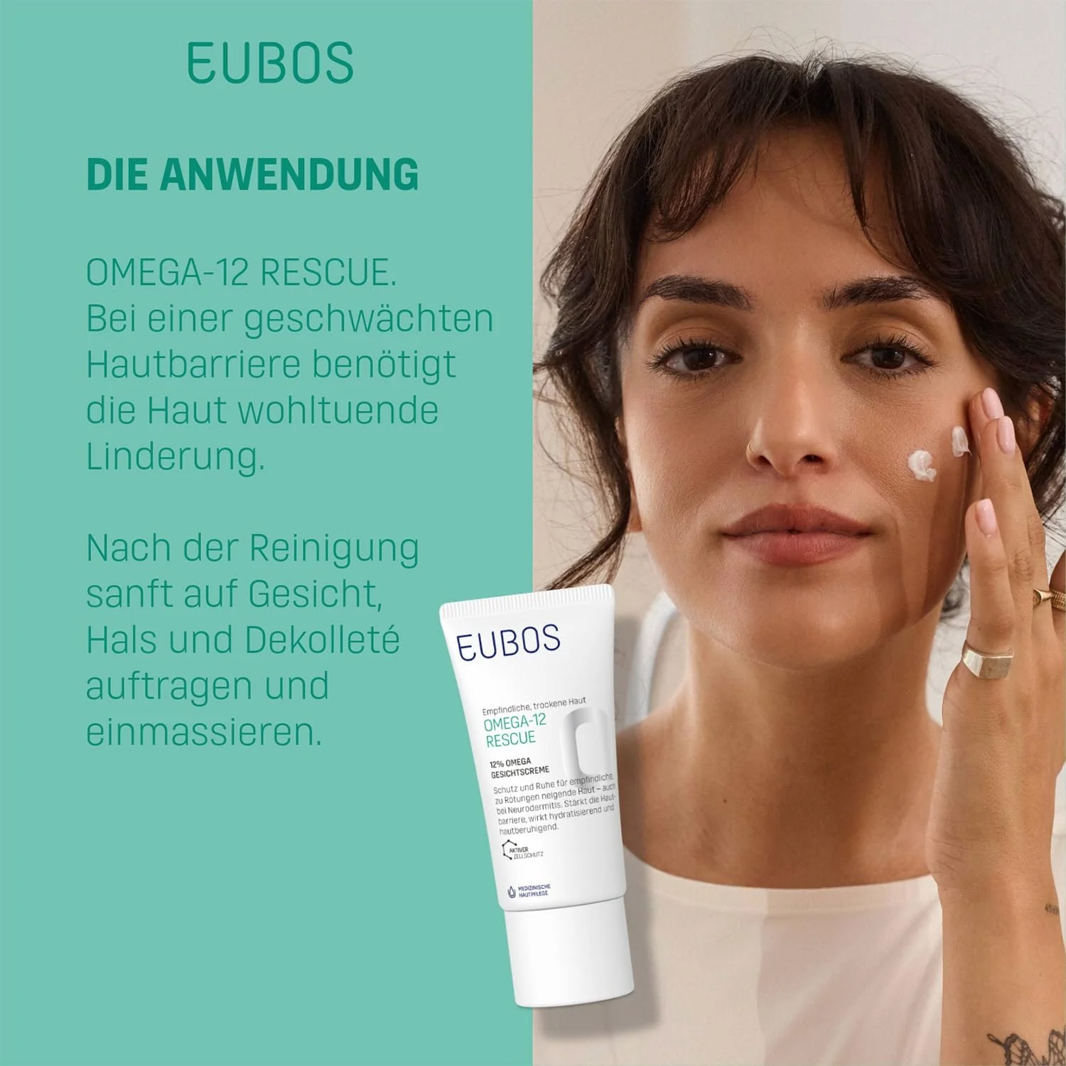 Крем для обличчя EUBOS Sensitive Skin Omega 3-6-9 50 мл, фото №6 Крем для обличчя EUBOS Sensitive Skin Omega 3-6-9 50 мл, фото №6