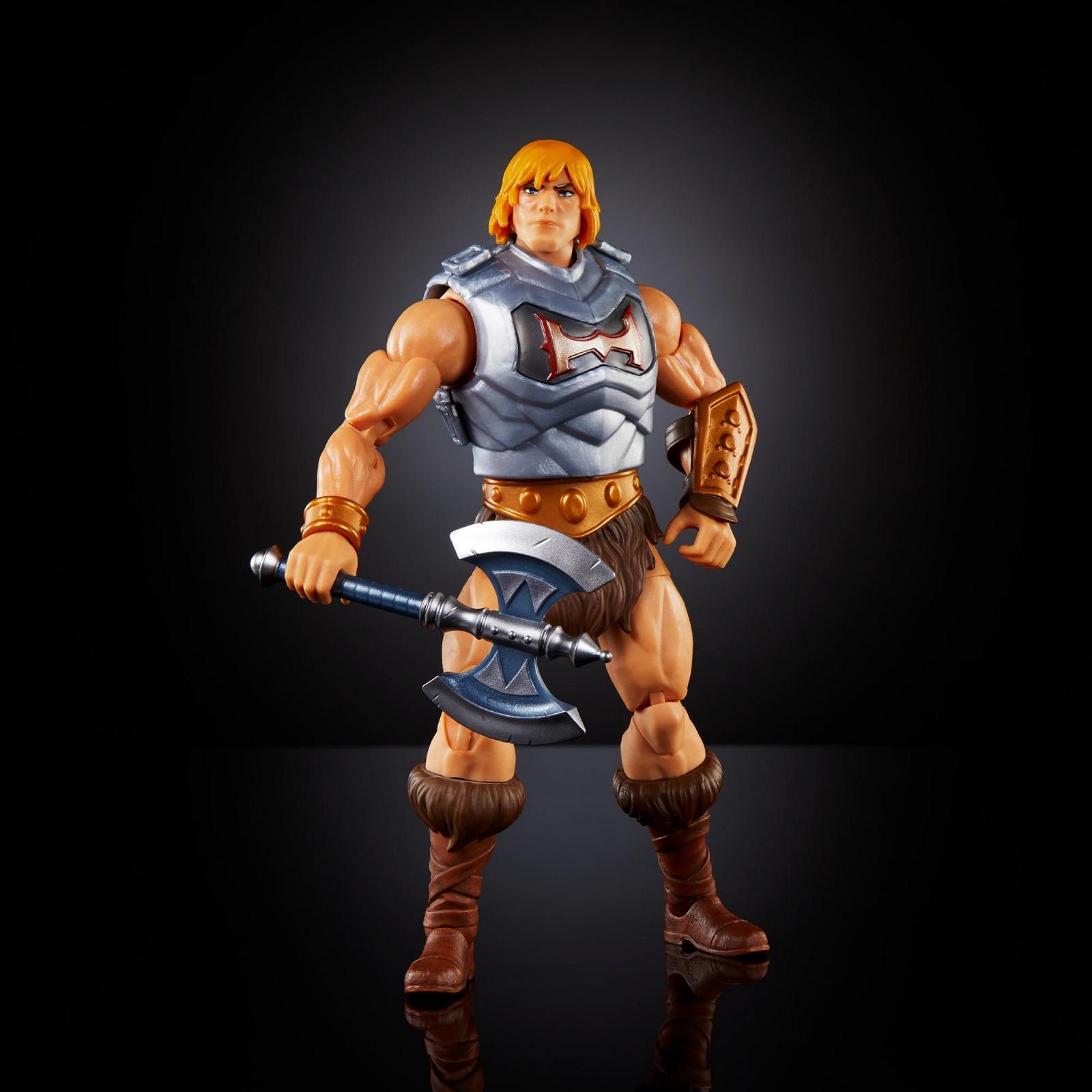Фигурка Хи-Мена Masters of the Universe: Revolution Masterverse с боевой броней, коллекционная фигурка с 30 точками артикуляции, фото №3