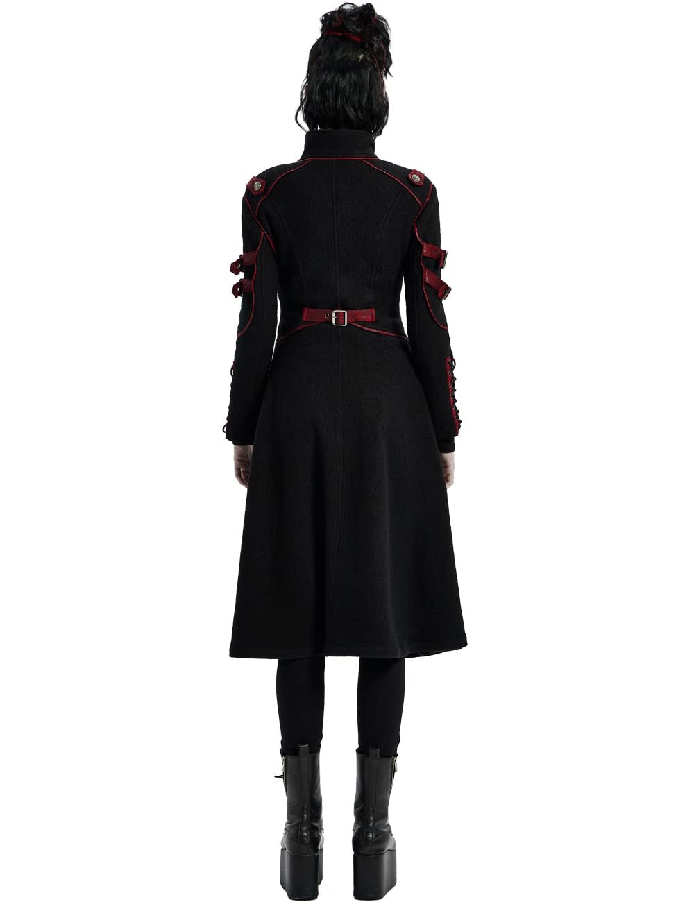 Пальто Punk Rave Silent Assassin Жіноче, фото №3 Пальто Punk Rave Silent Assassin Жіноче, фото №3