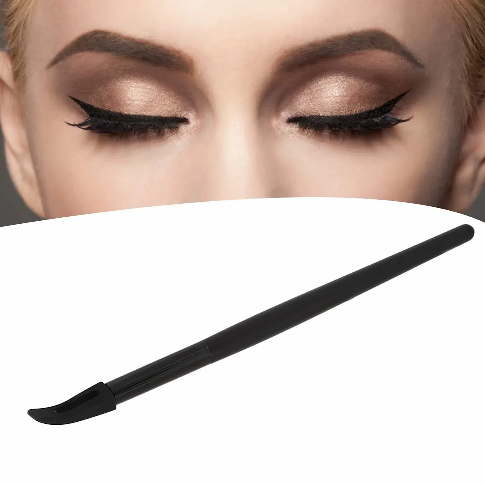 Инструмент-аппликатор для подводки глаз Силиконовый, с эргономичным дизайном и удобной ручкой, фото №5 Инструмент-аппликатор для подводки глаз Силиконовый, с эргономичным дизайном и удобной ручкой, фото №5