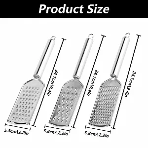 Терка 3 шт., ручна , з нержавіючої сталі, маленька synthetic.ua - Фото 1