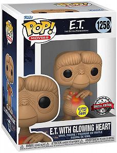 Фігурка вінілова Funko Pop! E.T. Іншопланетянин E.T. з сяючим серцем (GITD) 1258 - Фото 1