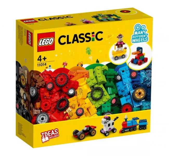 Конструктор LEGO Classic Кубики и колёса 11014, фото №1